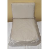 Výpredaj - Biele podušky pre exteriérový nábytok